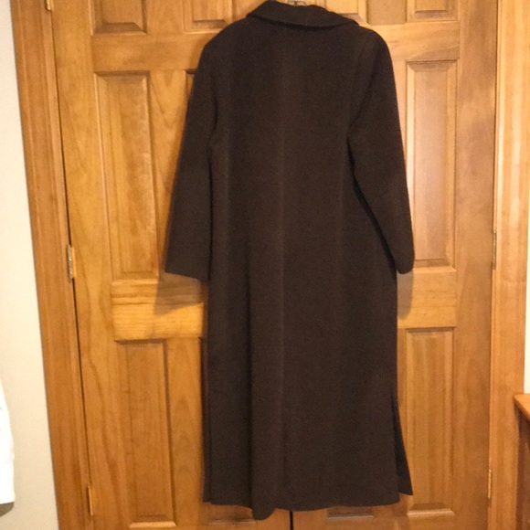 Dale Dressin Alpaca Suri Wool Brown 14 Coat - Picture 2 of 16